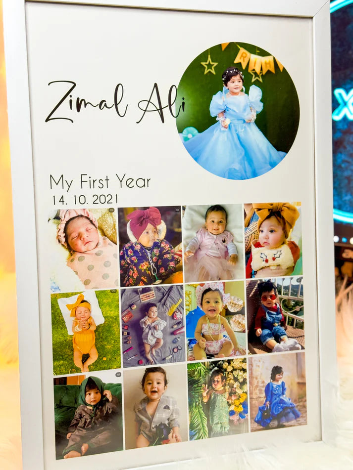 My First Year Baby Frame