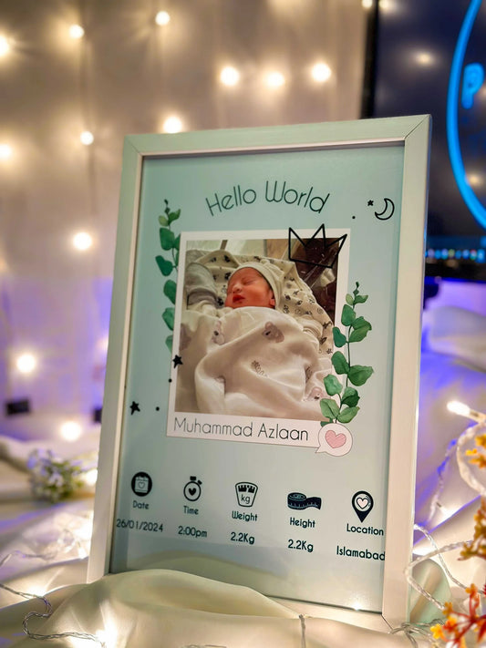 New Born Baby Frame