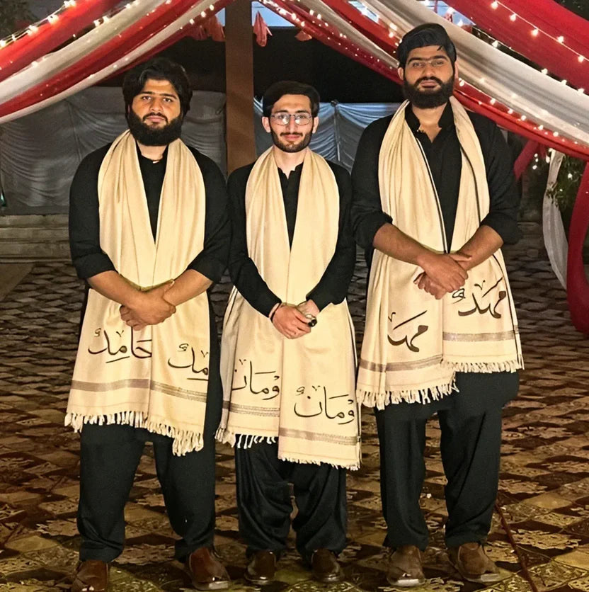 Customize Name Winter Shawls